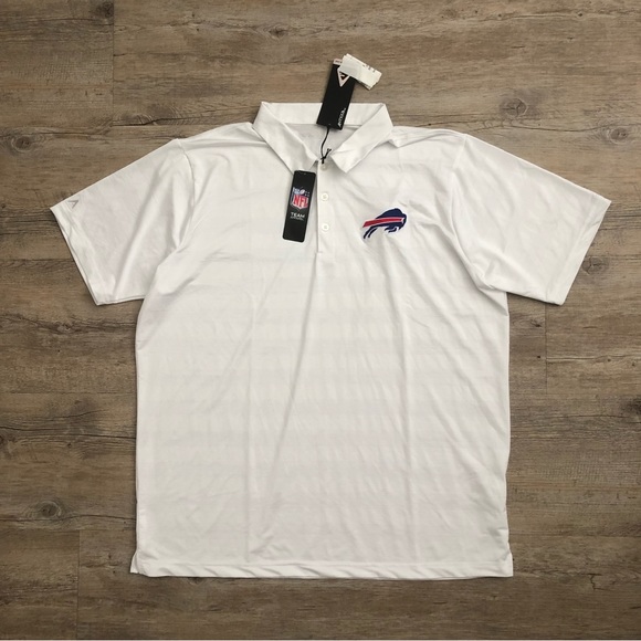Antigua Other - Men's Antigua White Buffalo Bills Compass Polo- XL